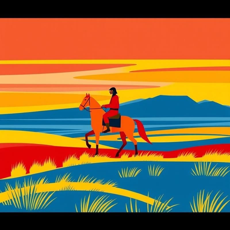 de stijl style AI art