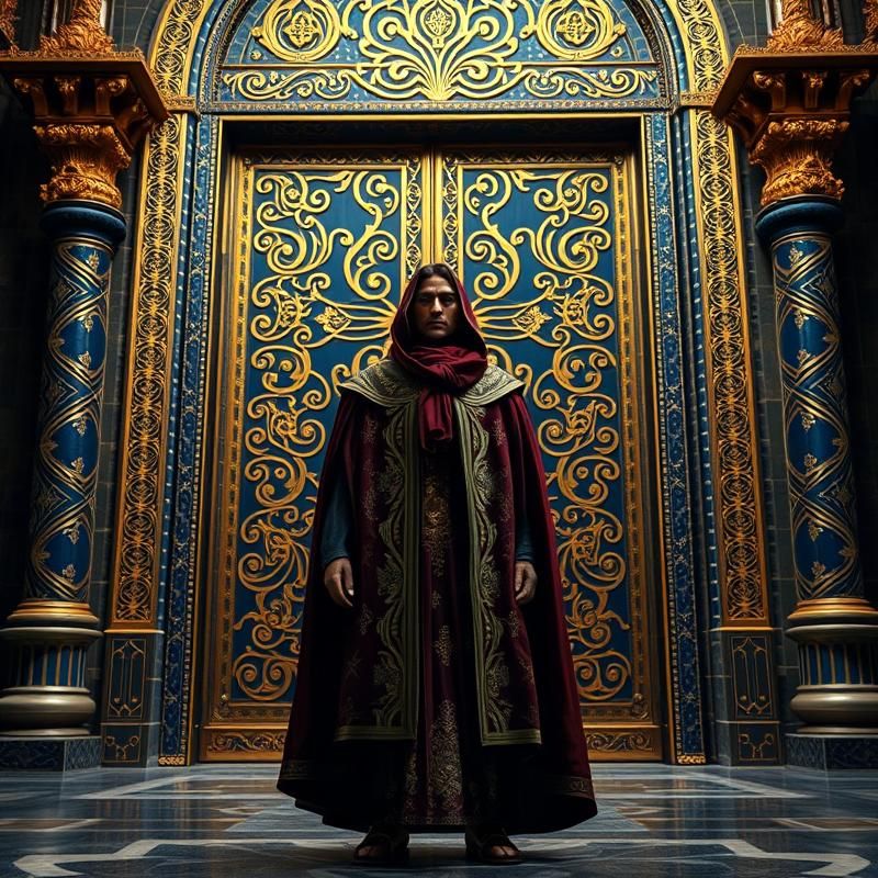 byzantine style AI art