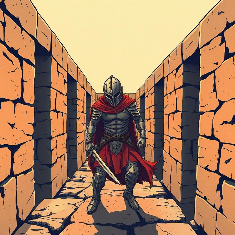 lithograph style AI art
