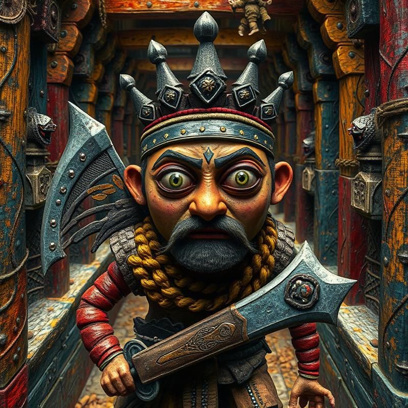 outsider art style AI art