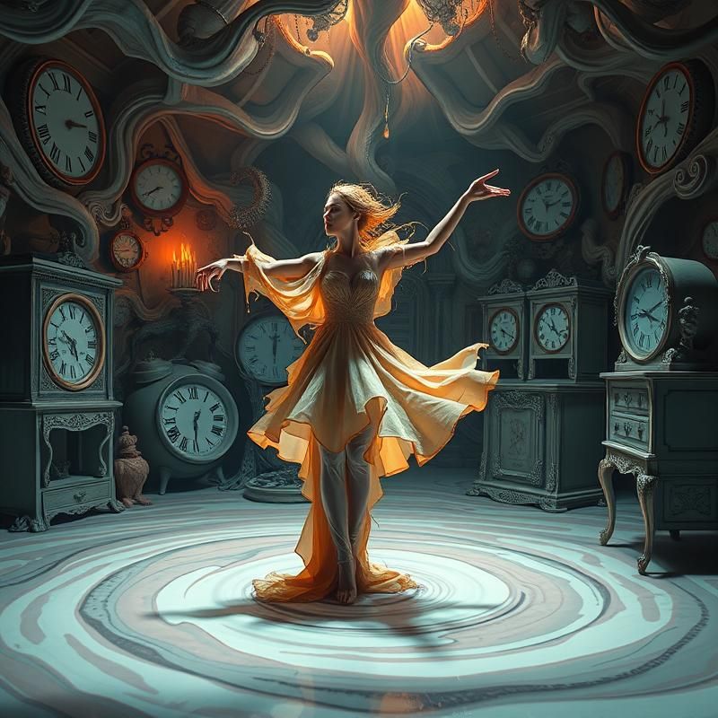 surrealism style AI art