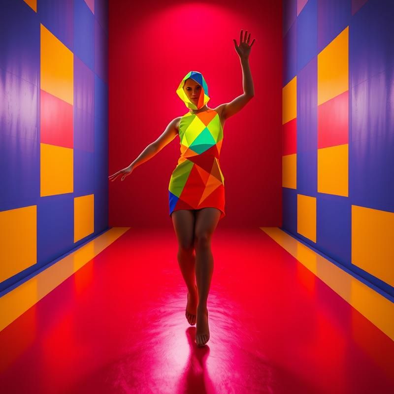 de stijl style AI art