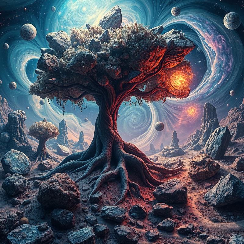 surrealism style AI art