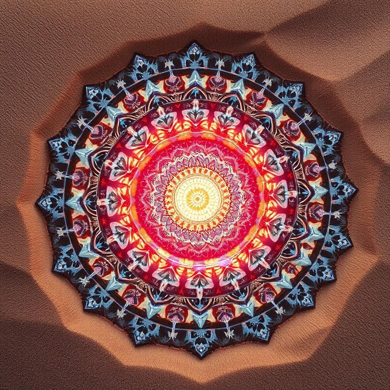 mandala style AI art