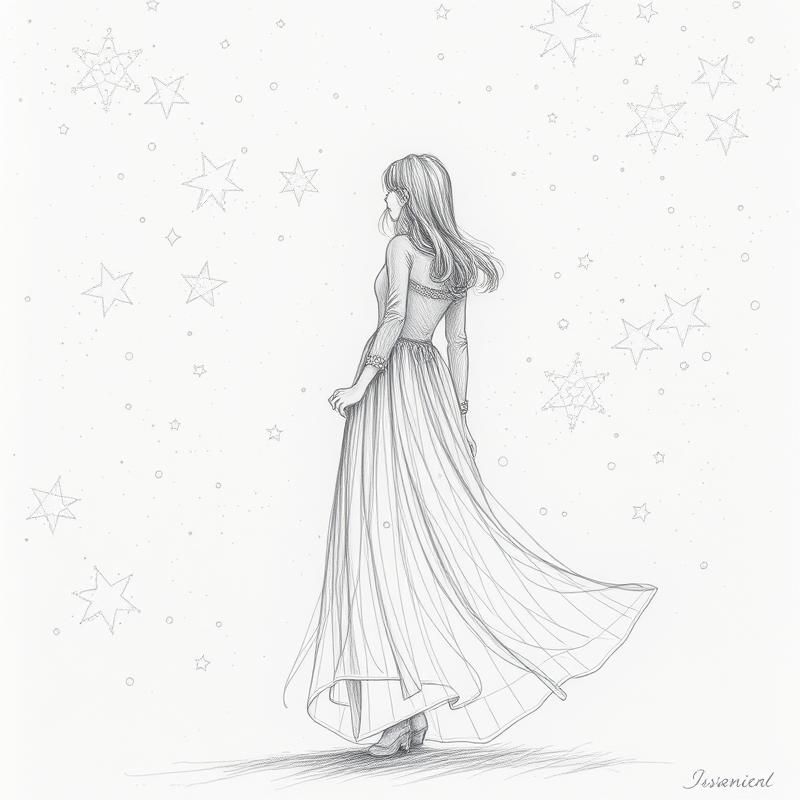 pencil sketch style AI art