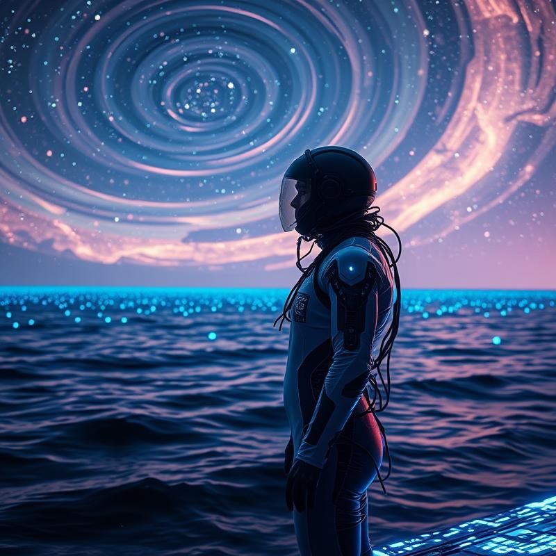 contemporary style AI art