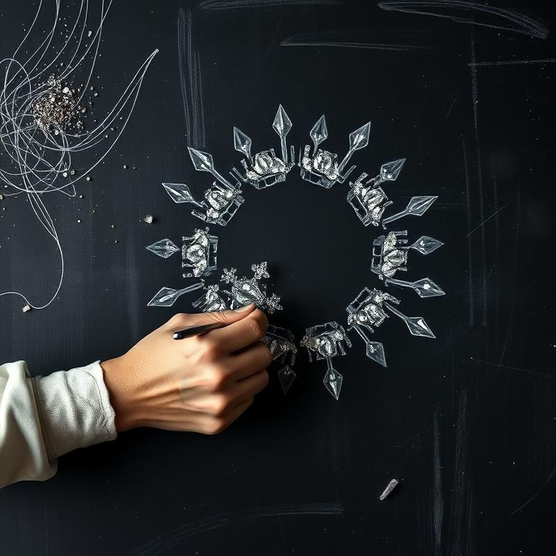 chalk art style AI art
