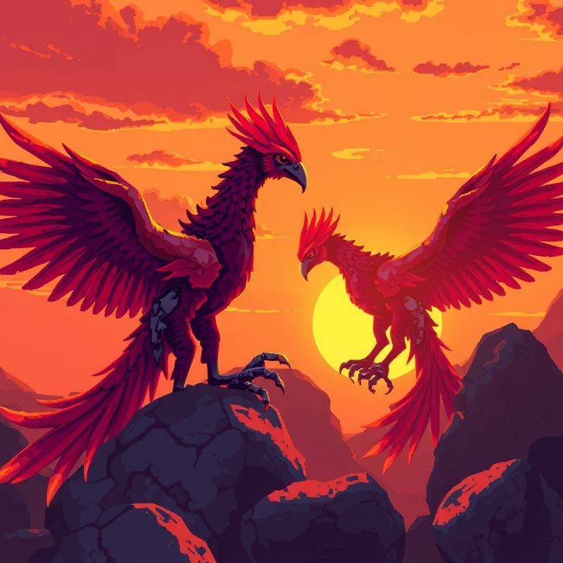 pixel art style AI art