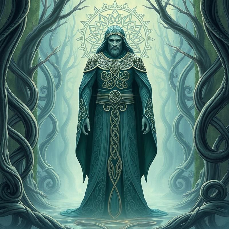 celtic style AI art