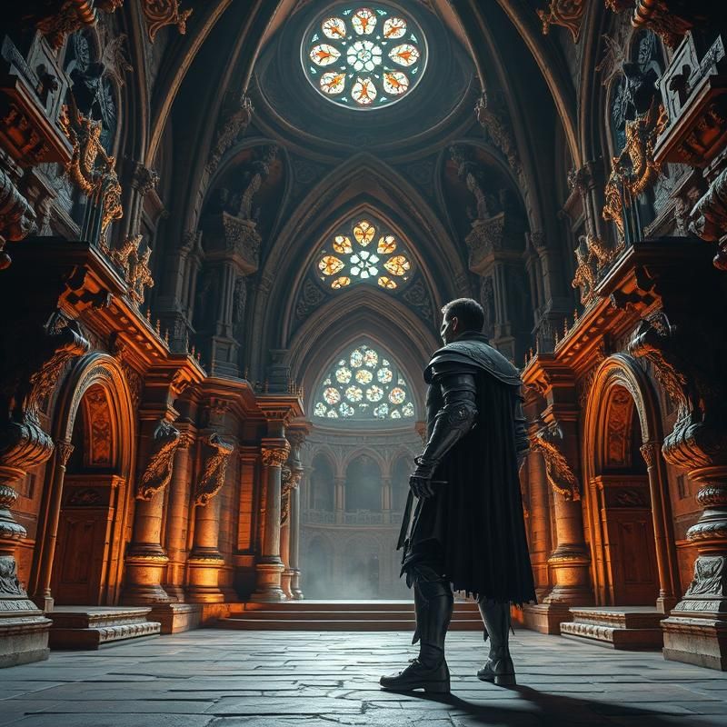 medieval style AI art