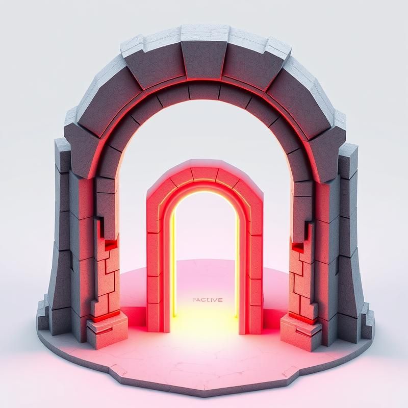isometric style AI art