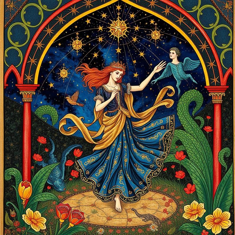 medieval style AI art