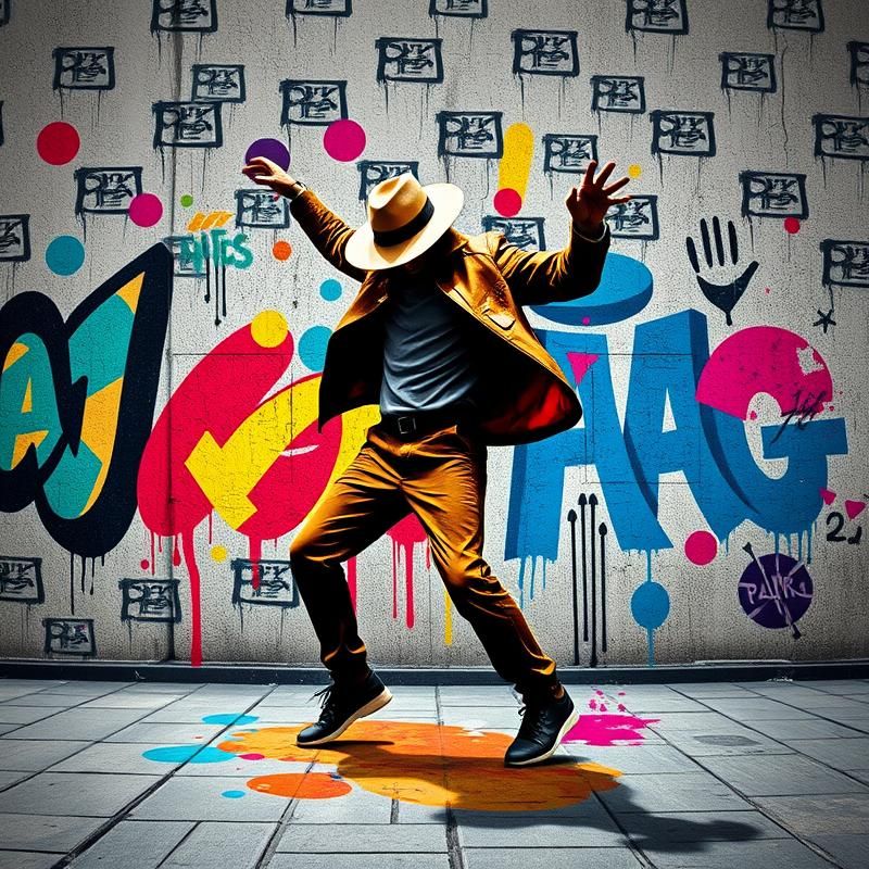 graffiti style AI art