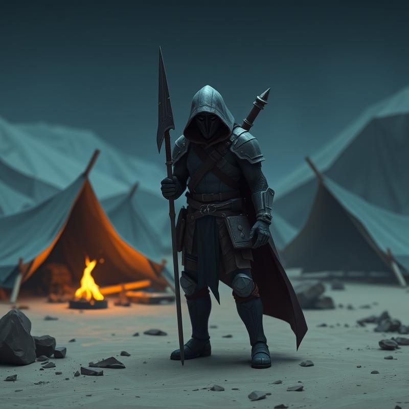 low poly style AI art