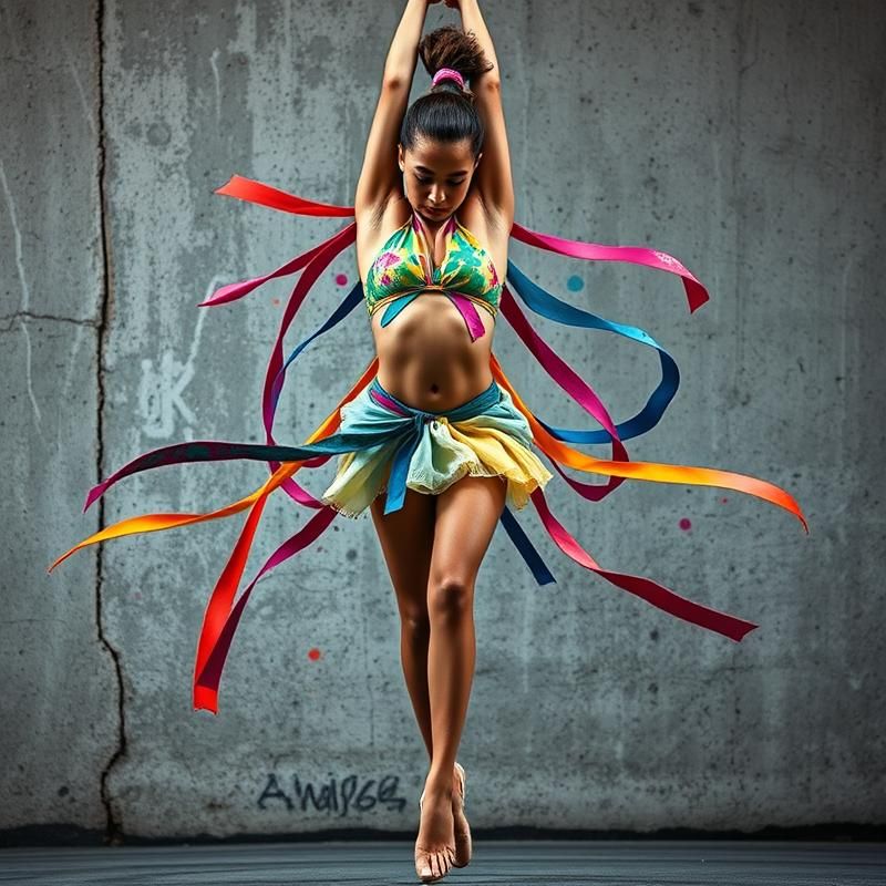 graffiti style AI art