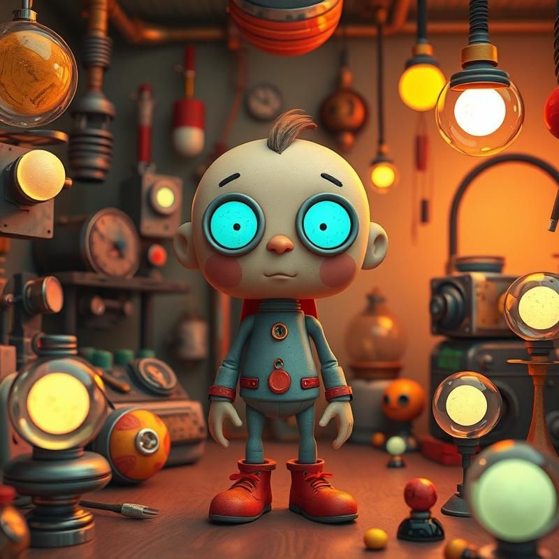 naive art style AI art