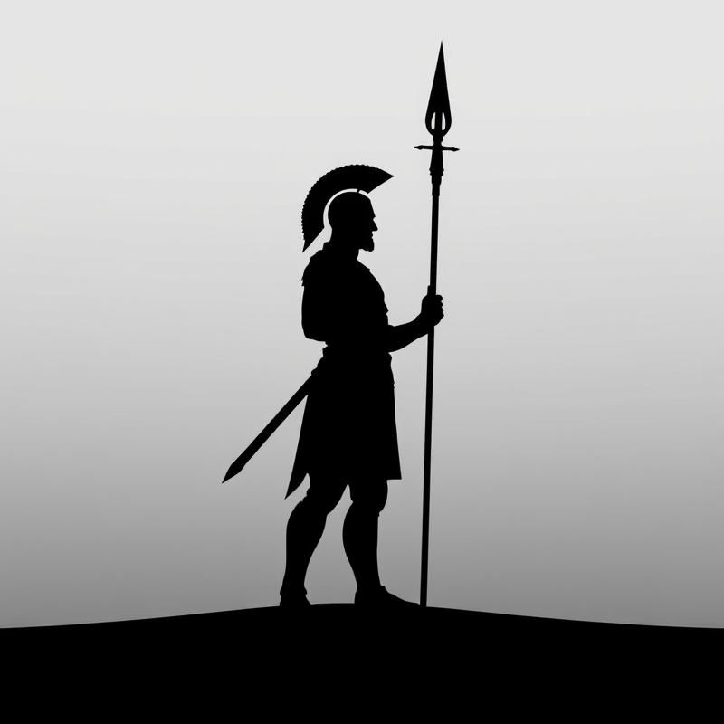 minimalist style AI art