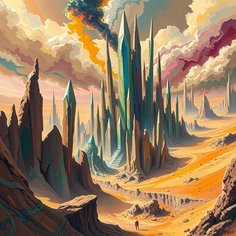 expressionism style AI art