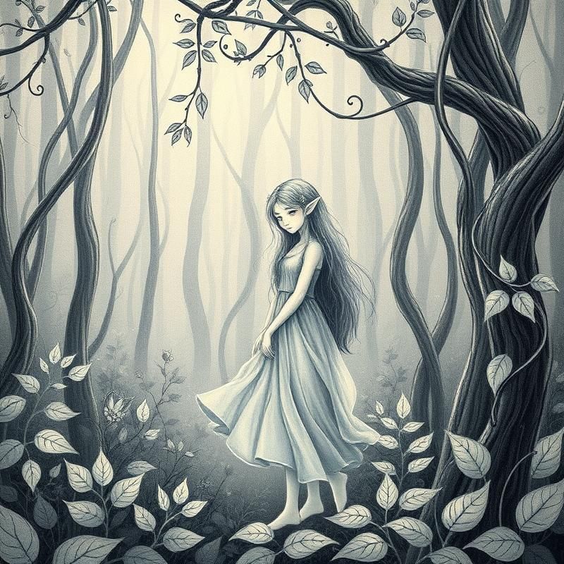 chalk art style AI art
