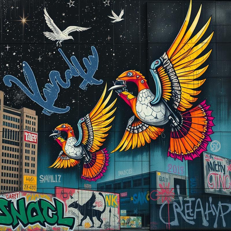 street art style AI art