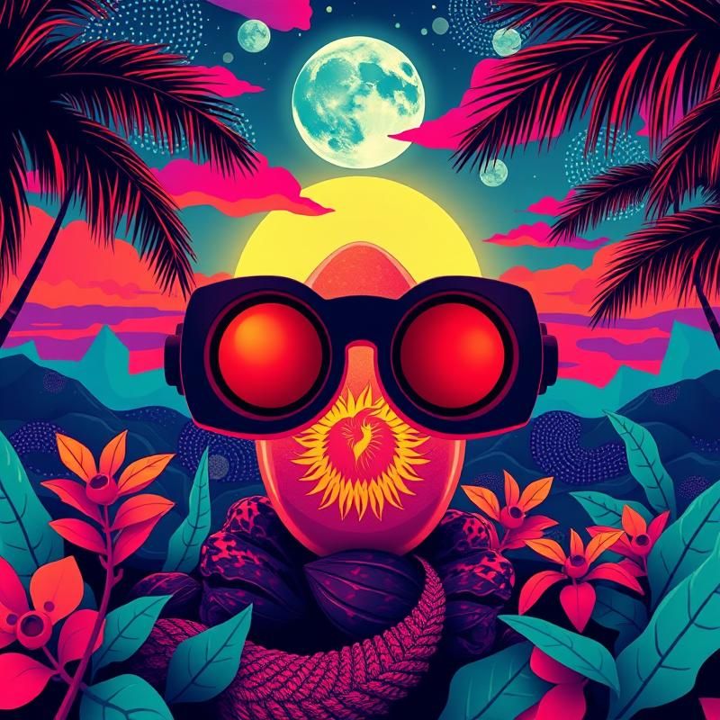 pop art style AI art