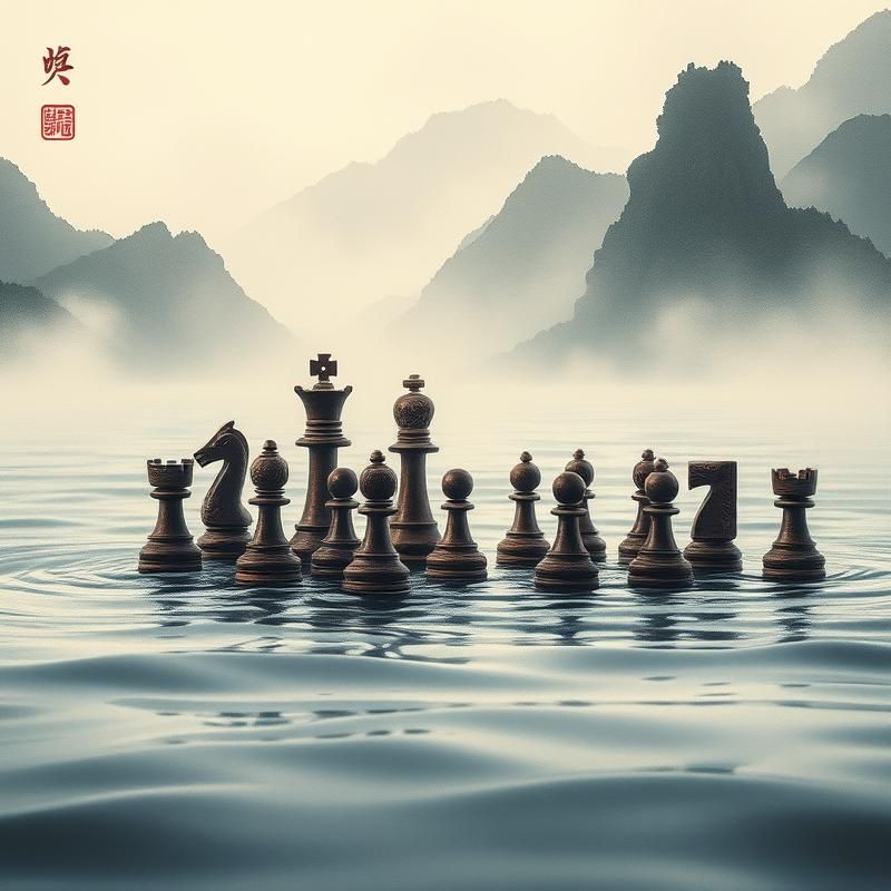 chinese painting style AI art