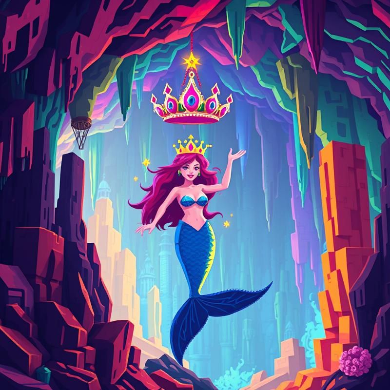 retro style AI art