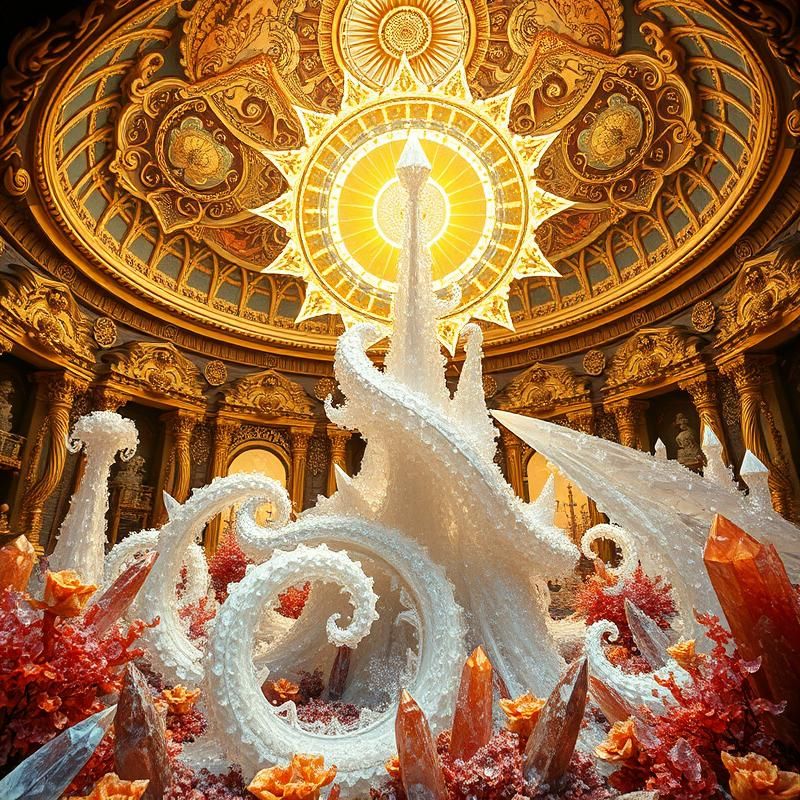 rococo style AI art