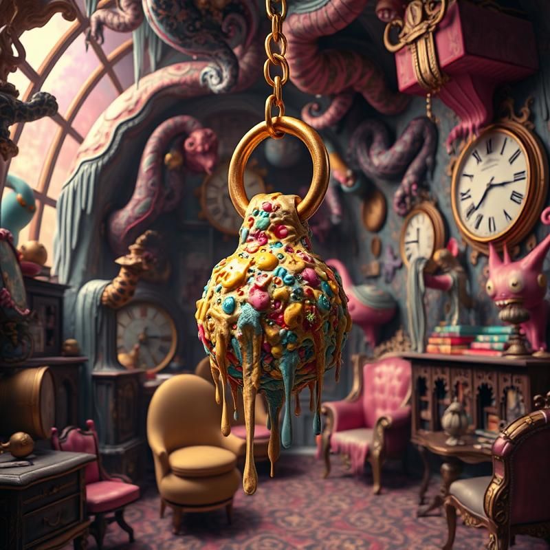 pop surrealism style AI art