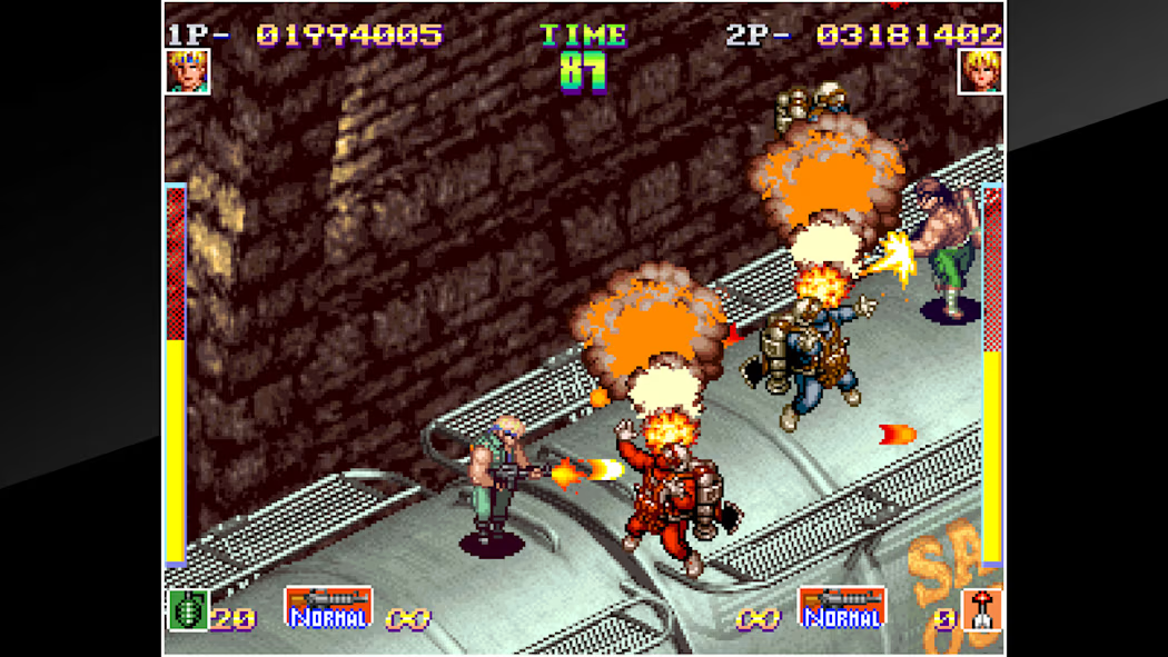 ACA NEOGEO SHOCK TROOPERS Screenshot 2