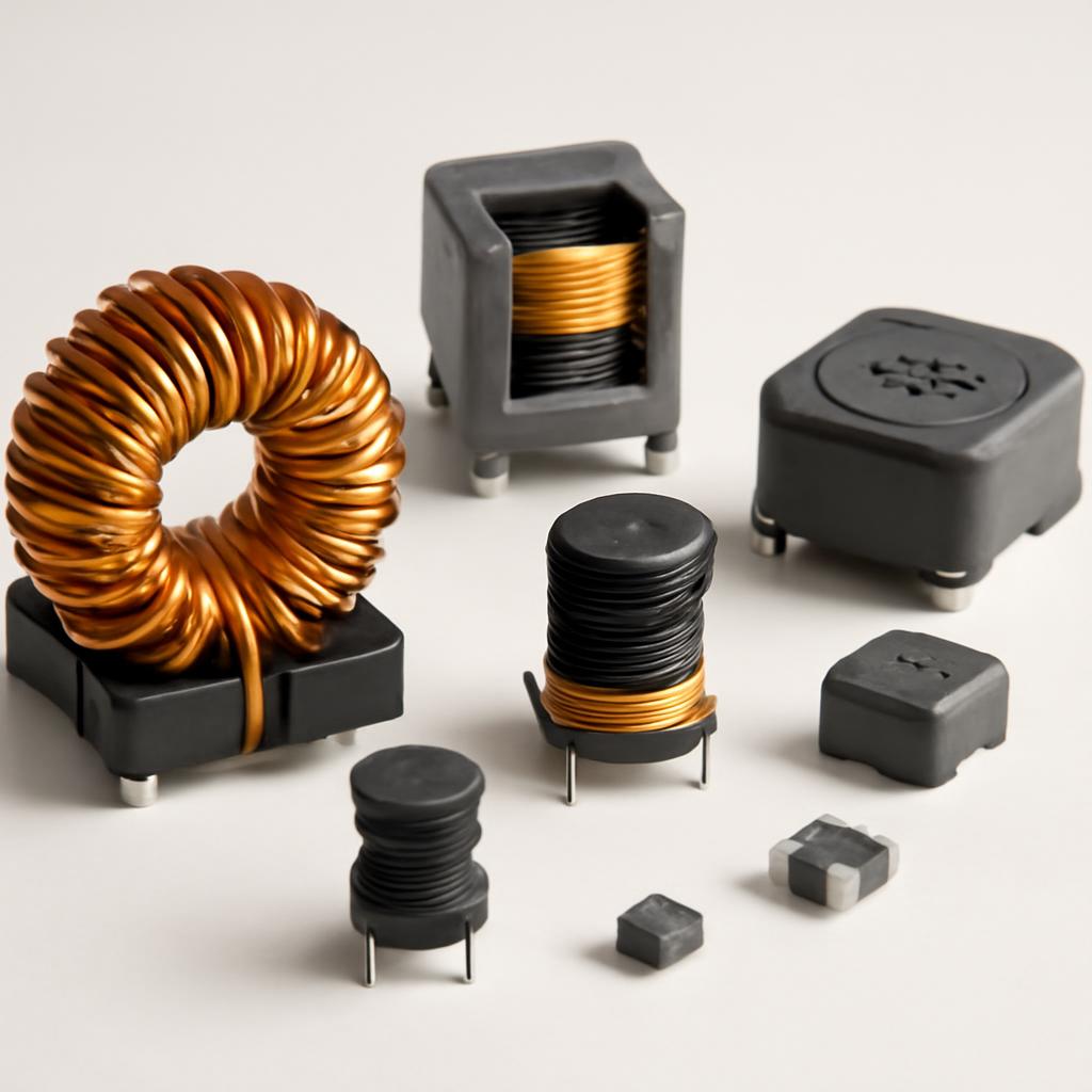 Разнообразие конструкций дросселей от крупных силовых до миниатюрных SMD компонентов
