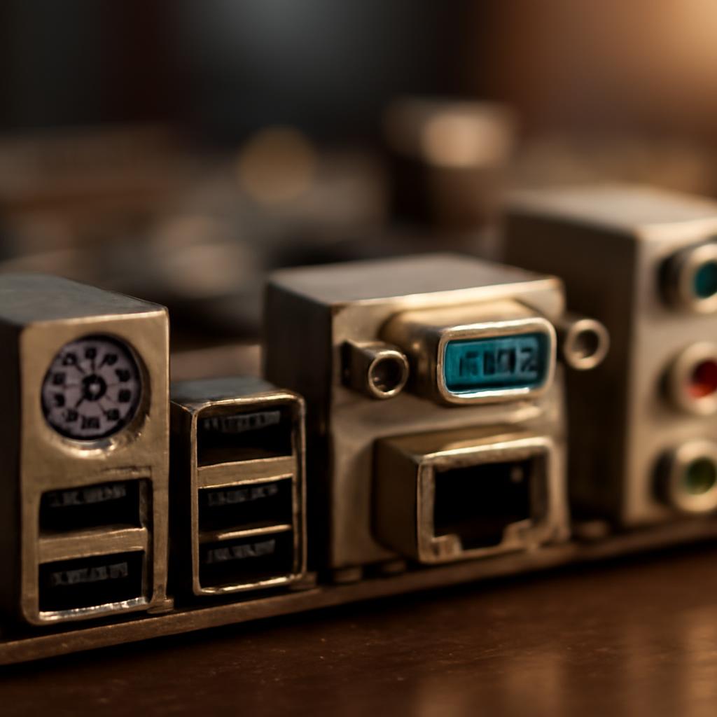 Различные типы разъемов системной платы