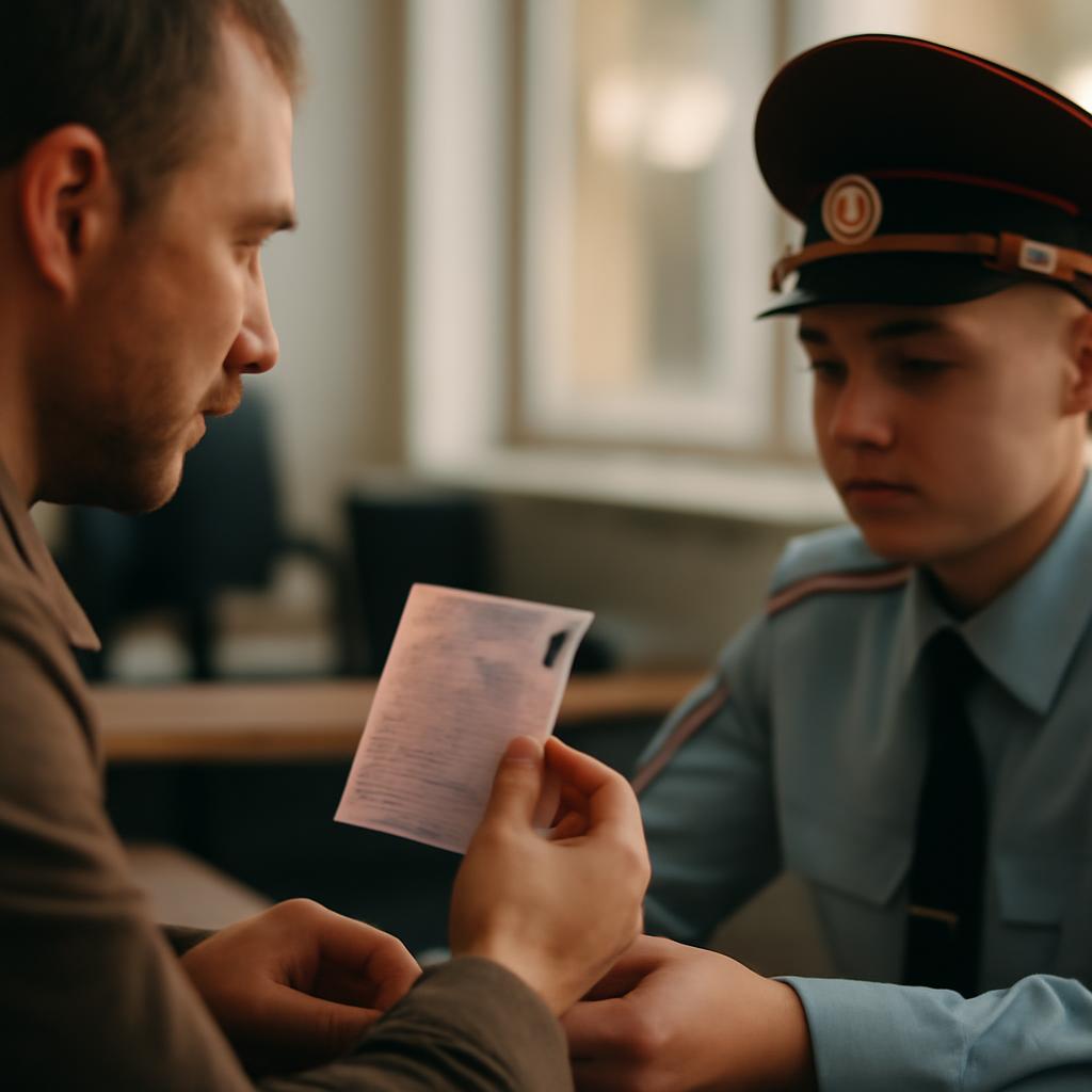 Процесс восстановления утерянного СТС в ГИБДД