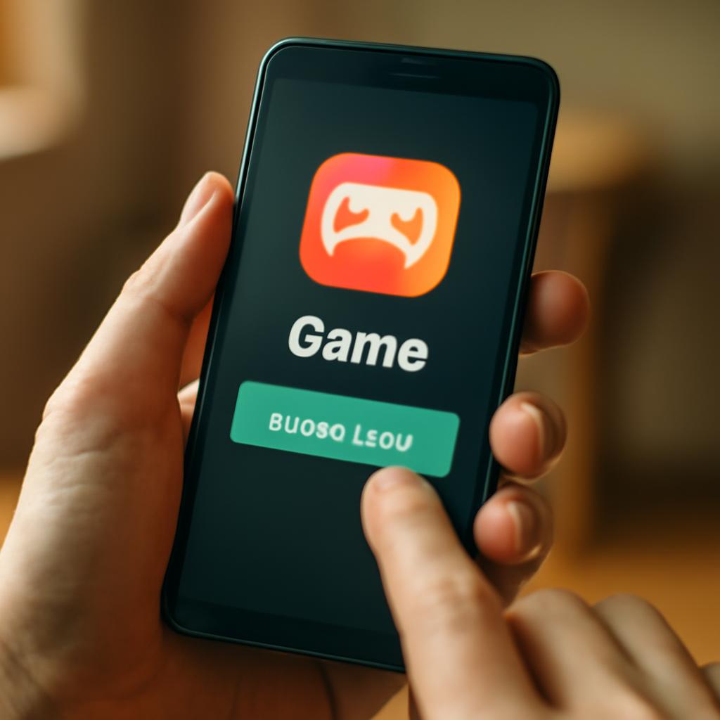 Процесс скачивания APK игры на Android