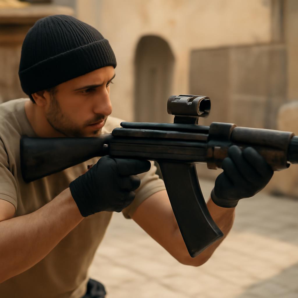 Игрок в приватном сервере Standoff 2 сражается на кастомной карте