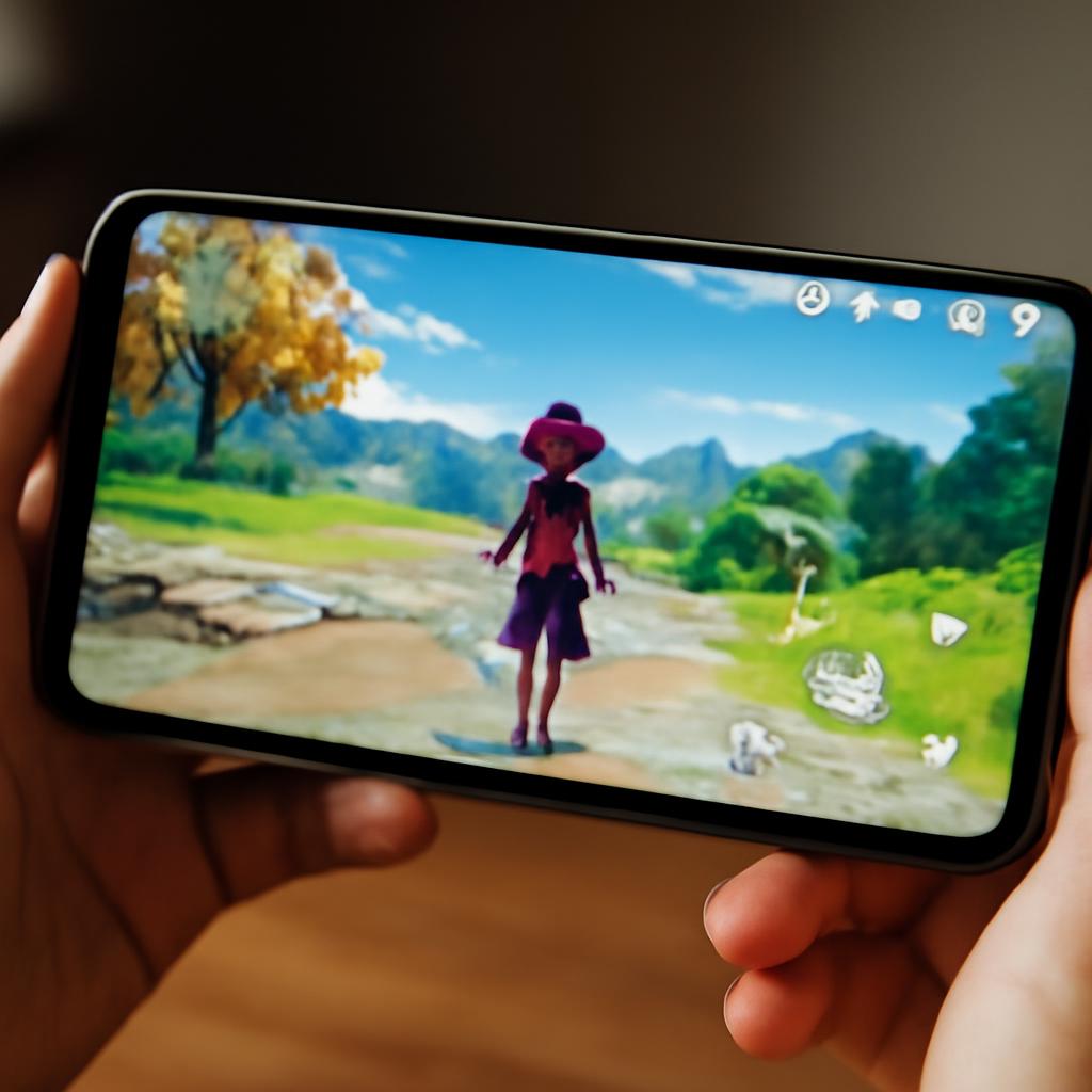 Скриншот игры Genshin Impact на Android-устройстве