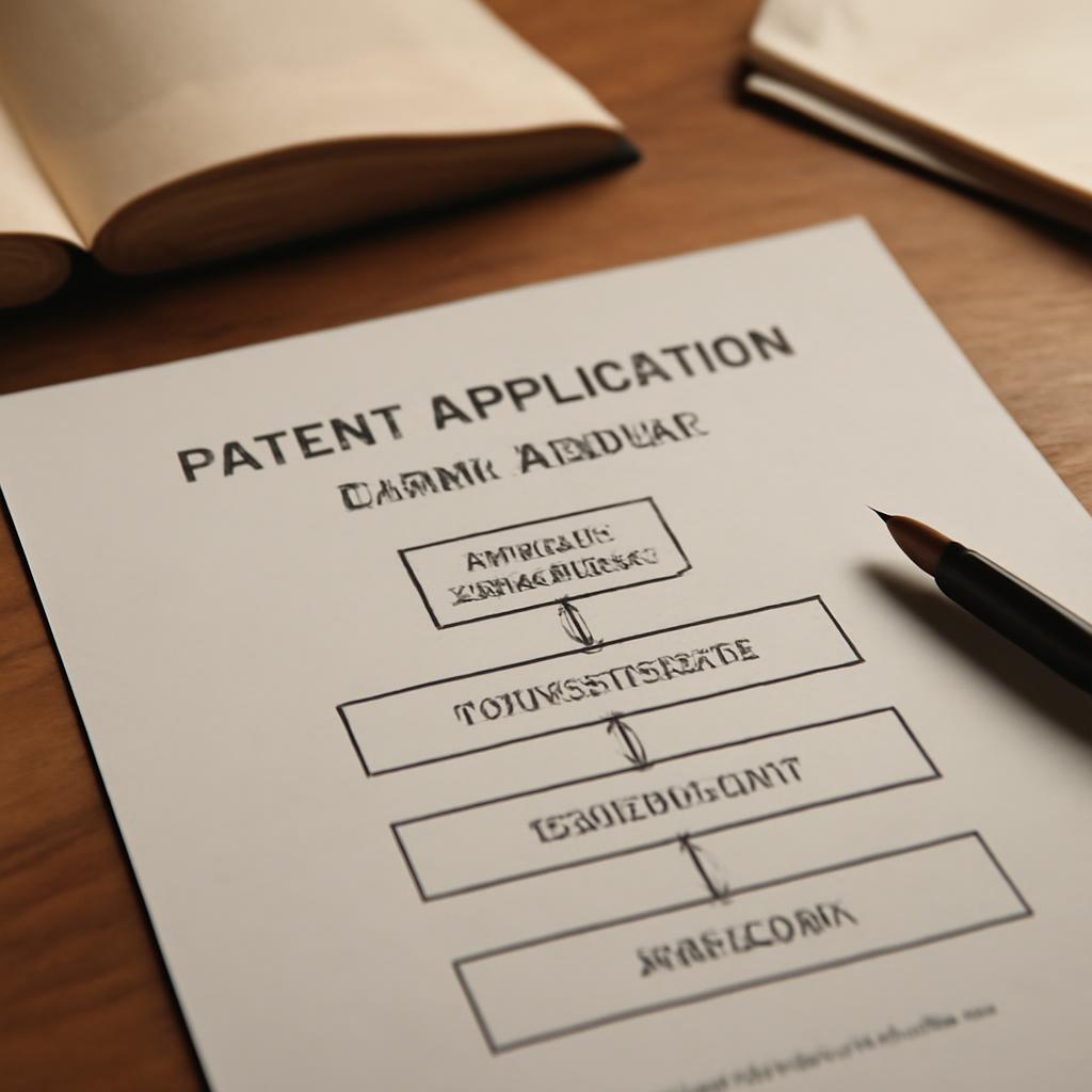 Схема процесса подачи заявки на патент полезной модели