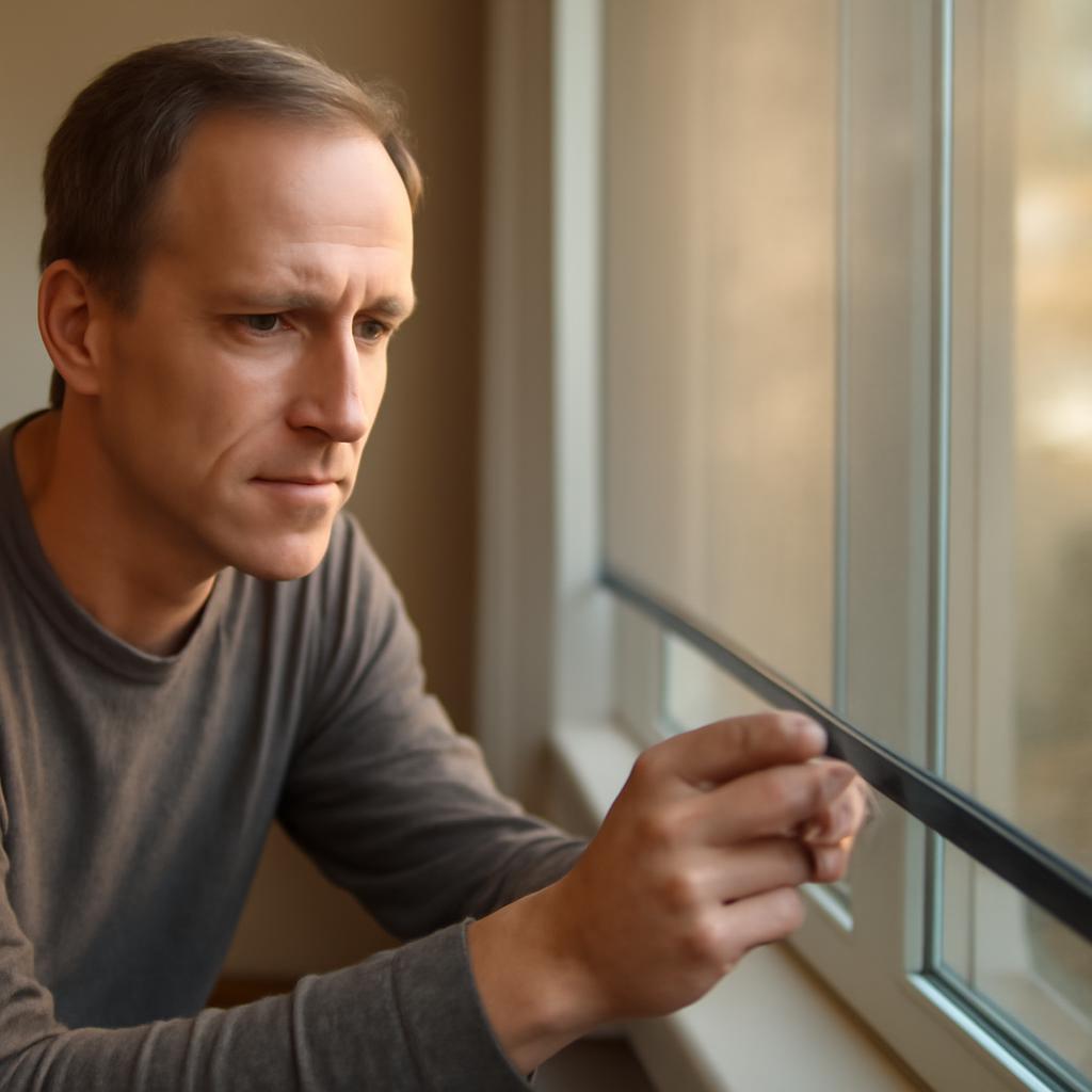 Эксперт демонстрирует правильный монтаж антимоскитной сетки