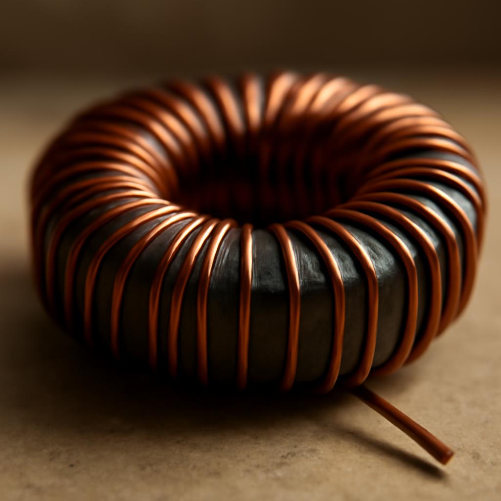 Конструкция тороидального дросселя с обмоткой на сердечнике