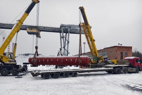 Каркас котлоагрегата № 12 смонтировали на Северской ТЭЦ в Томской области