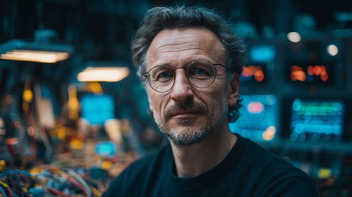 Дмитрий Александрович Смирнов — портрет специалиста в лабораторной обстановке с оборудованием для тестирования электрических соединений