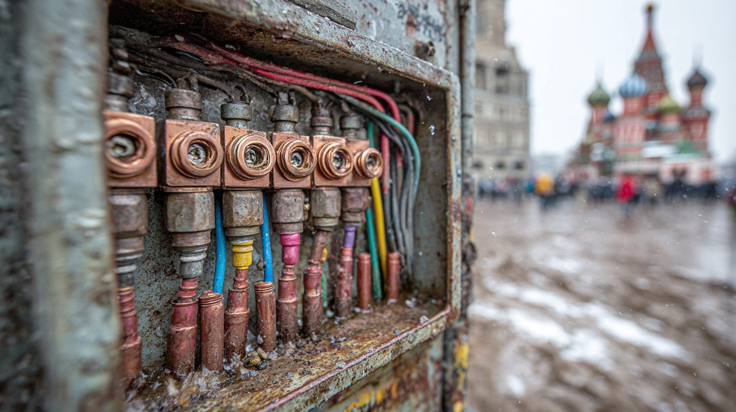 Револьверные клеммы в электрической схеме уличного оборудования Москвы