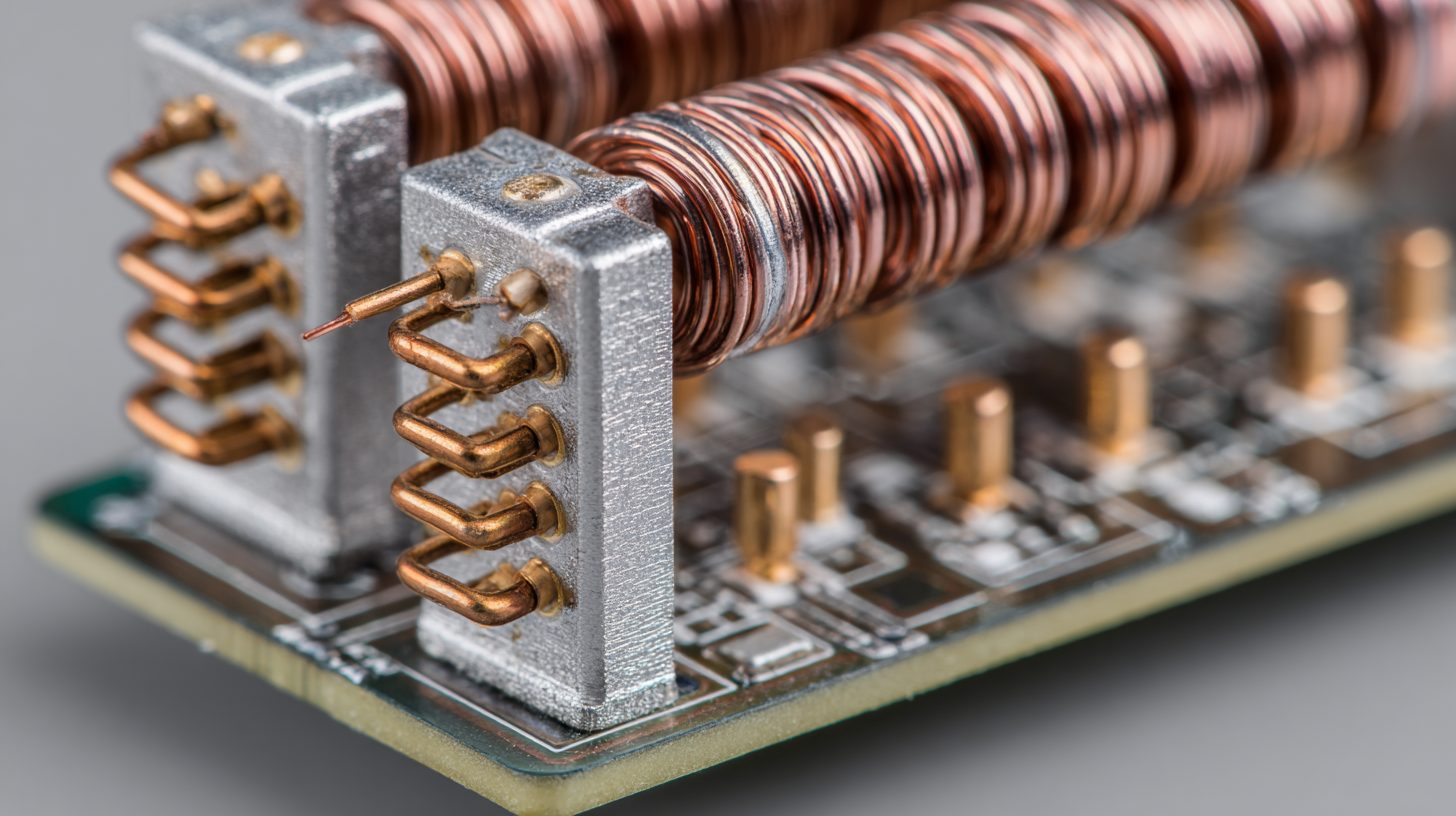 Структура SMD-каркаса для трансформатора с обмотками