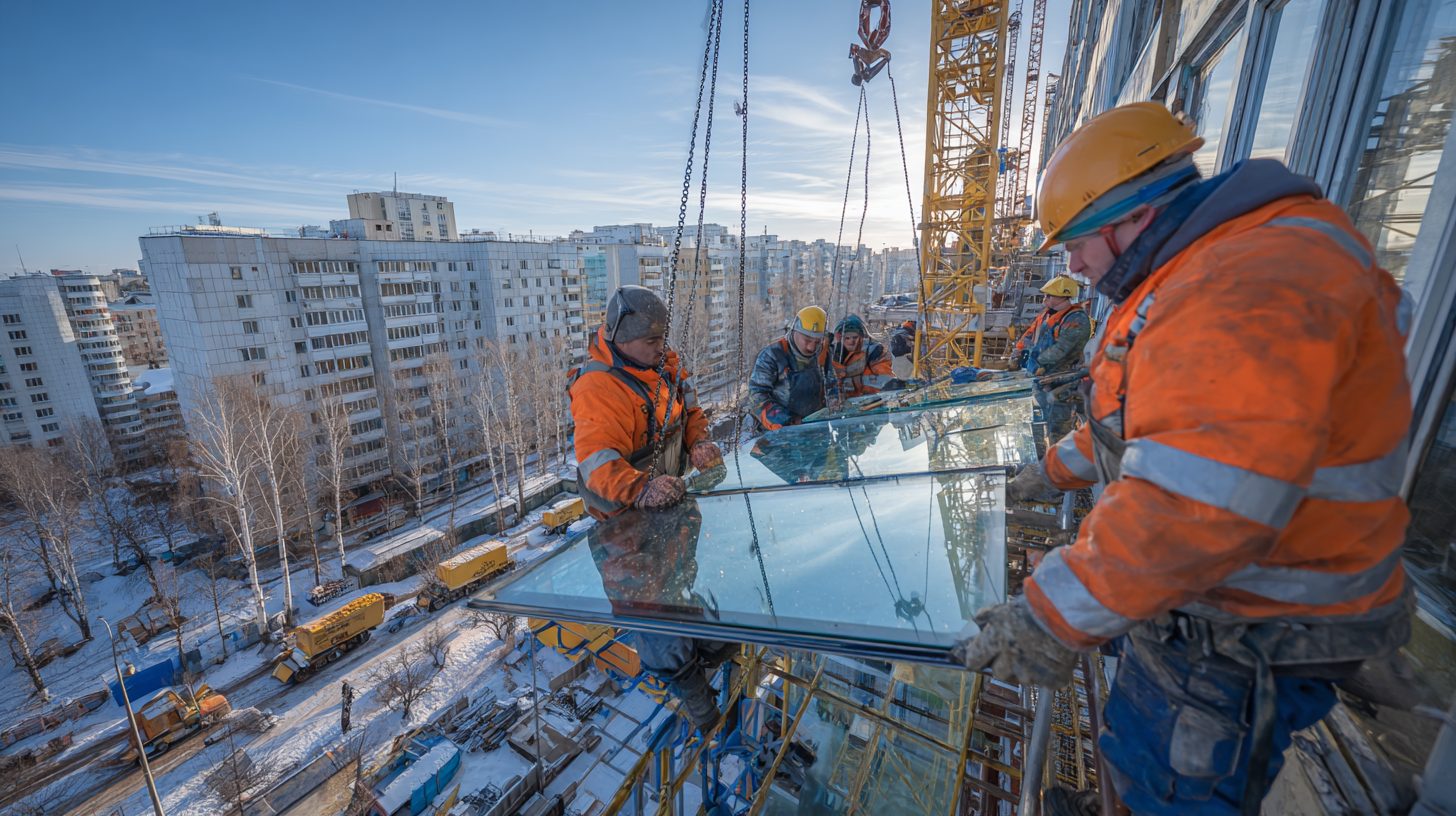 Монтаж остекления балкона специалистами в Томске