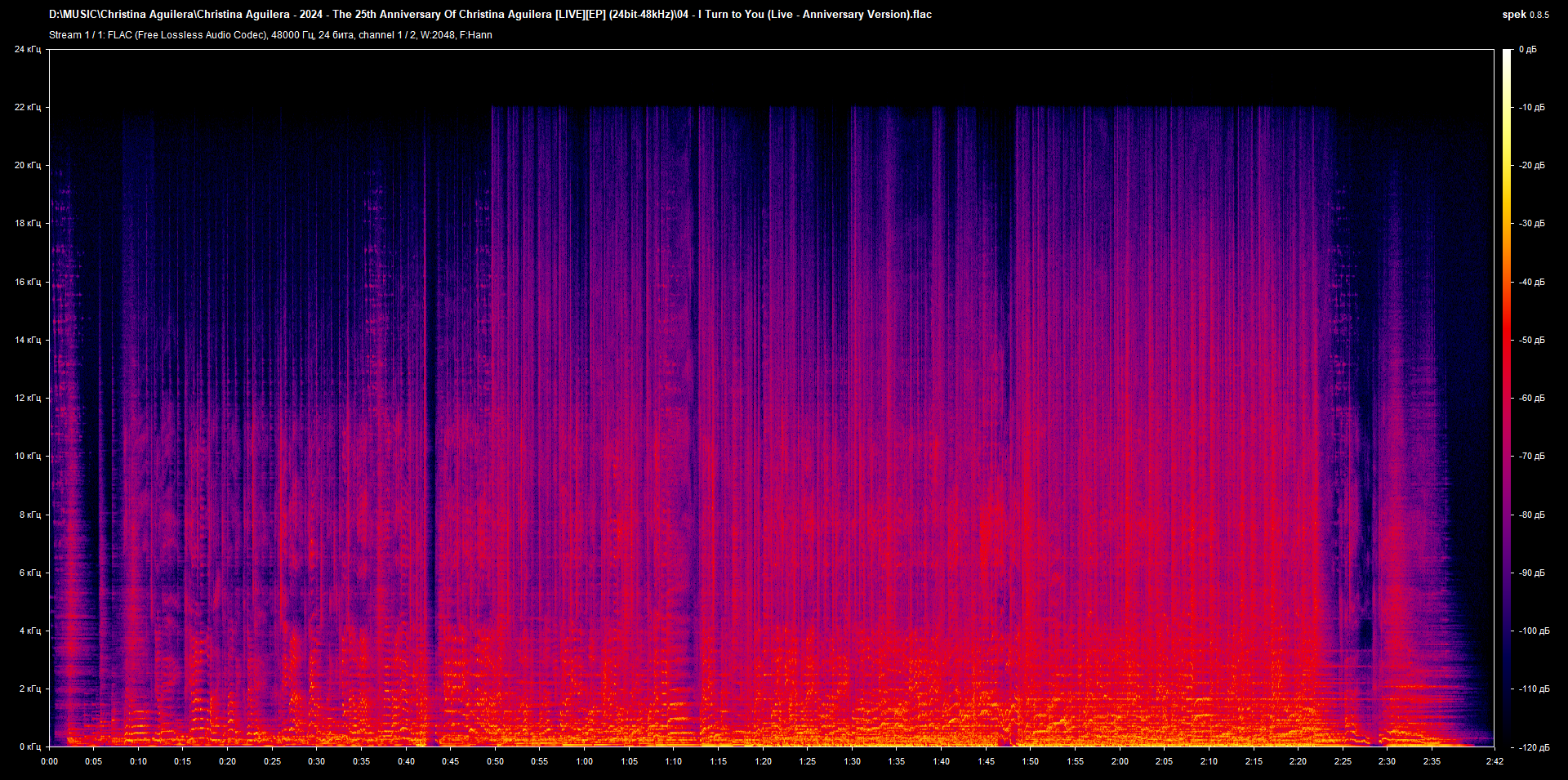 04 - I Turn to You (Live - Anniversary Version).flac.png