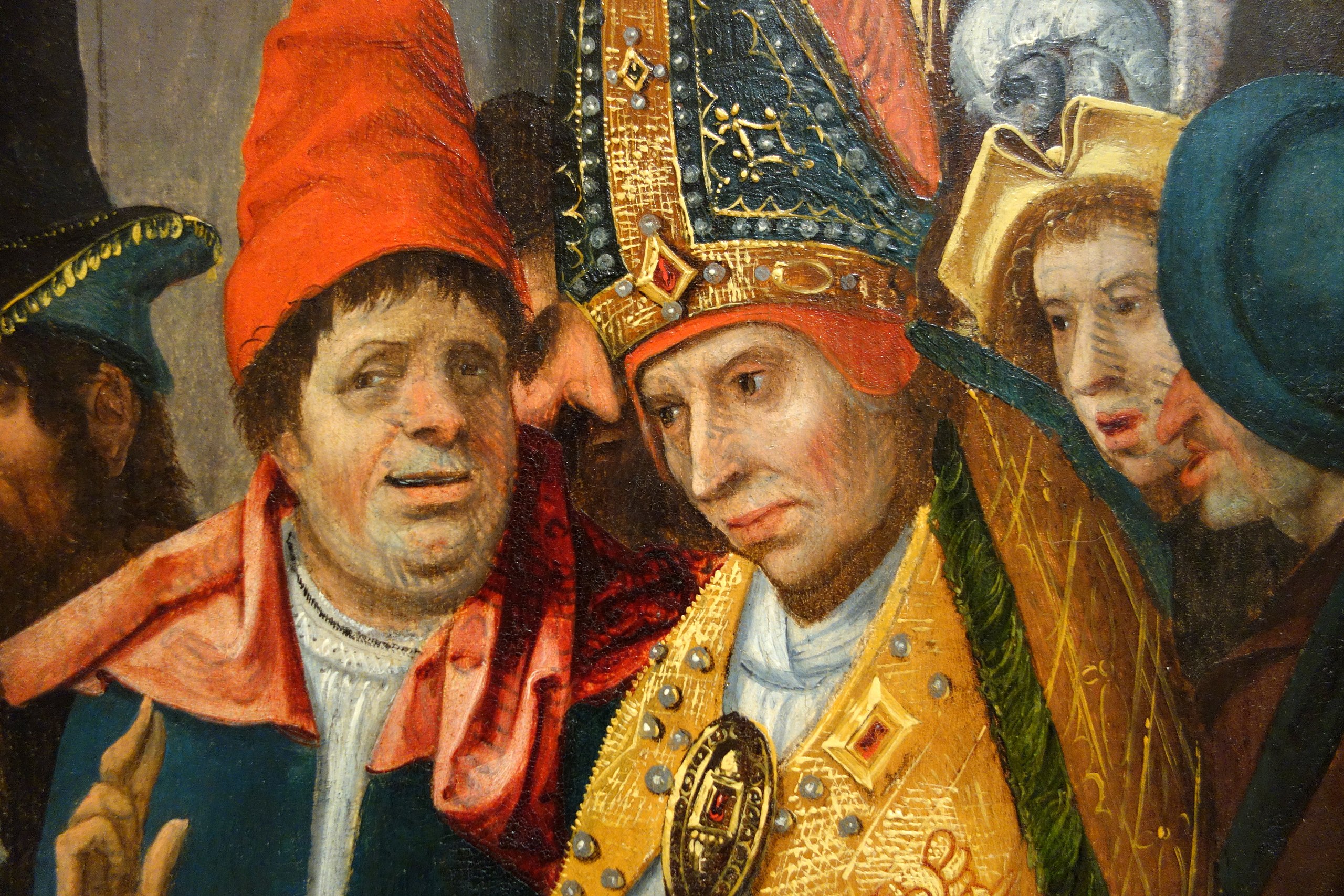 33 St._Anno_of_Cologne_Receiving_the_Donation_of_Siegburg,_view_2,_by_the_Master_of_the_Saints_Agilolfus_and_Anno_Altarpiece,_Netherlandish_(Antwerp),_1520,_oil_on_wood-_Chazen_Museum_of_Art_-_DSC0206.jpg