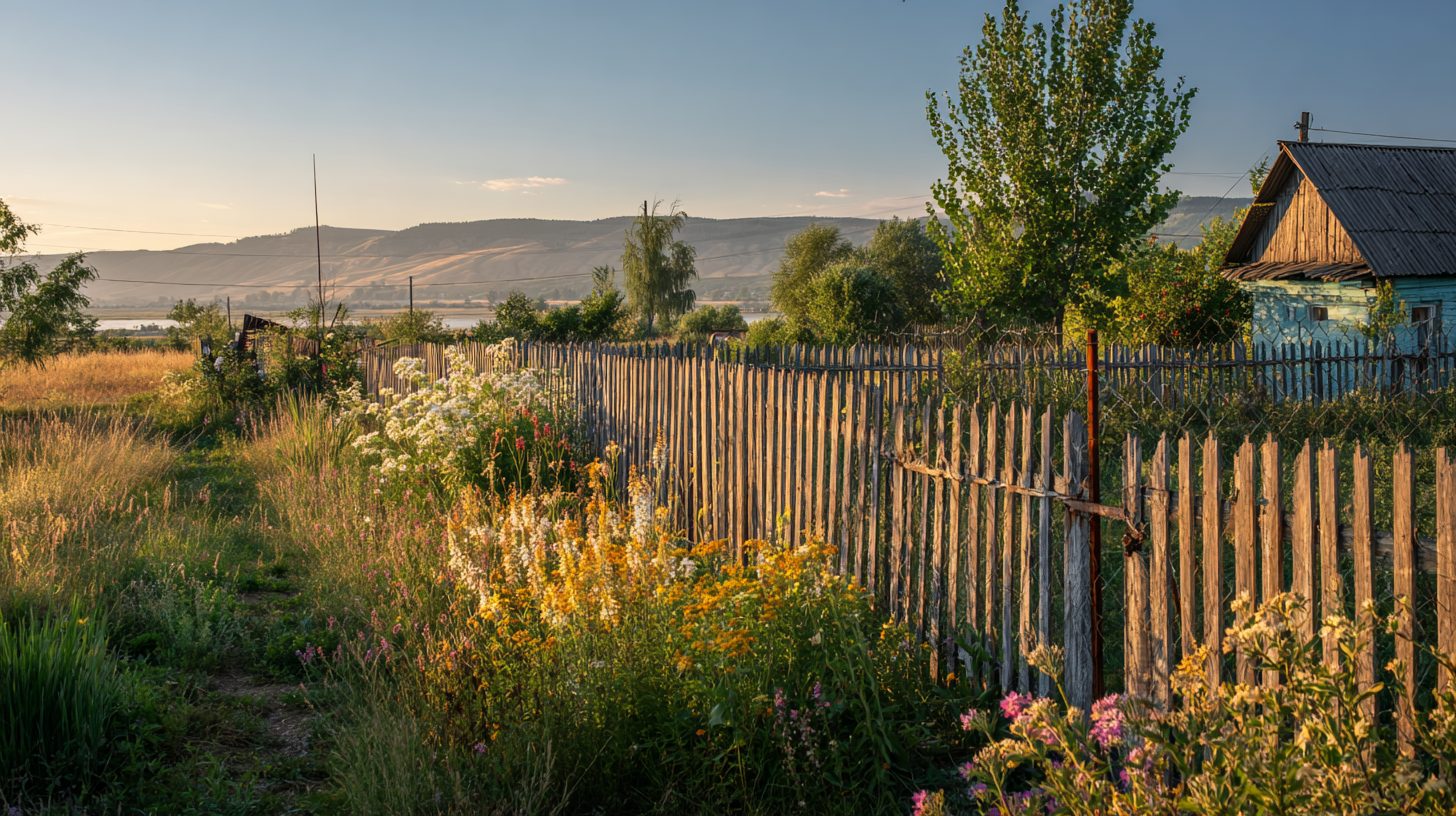Типы заборов для дачных участков в Самаре
