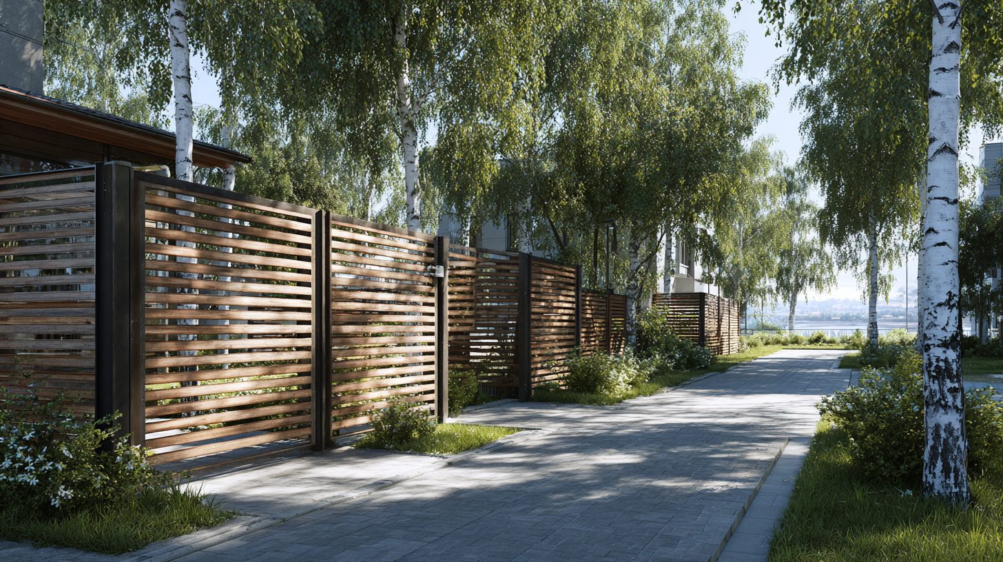 Схема проектирования забора на участке в Самаре