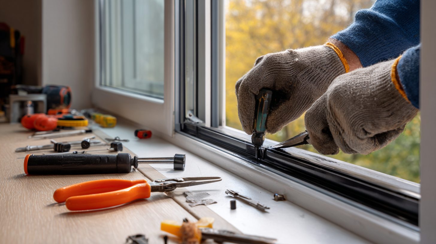 Пошаговый процесс замены уплотнителя на пластиковом окне
