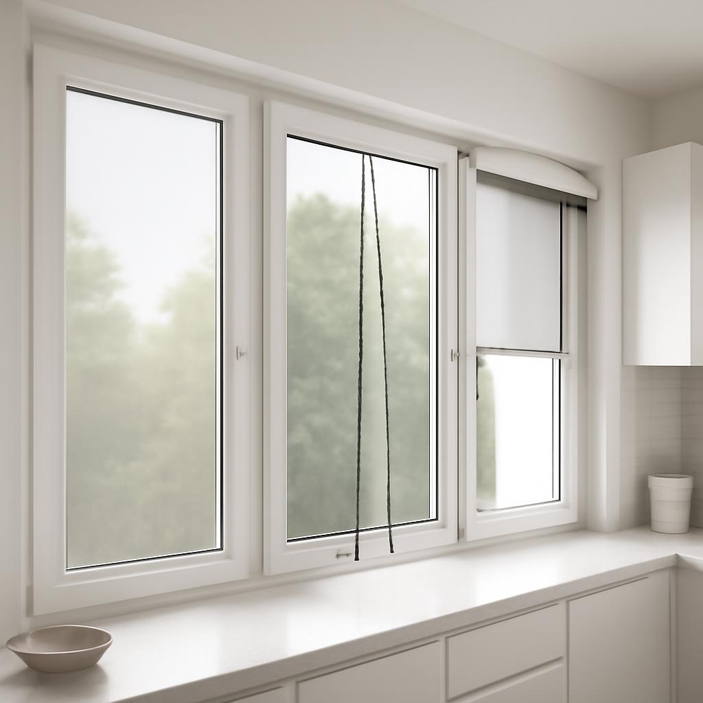 Различные типы москитных сеток для пластиковых окон